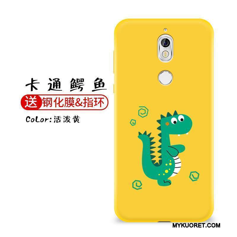 Kuori Nokia 7 Suojaus Puhelimen Kuoret Pesty Suede, Kotelo Nokia 7 Luova Jauhe Trendi