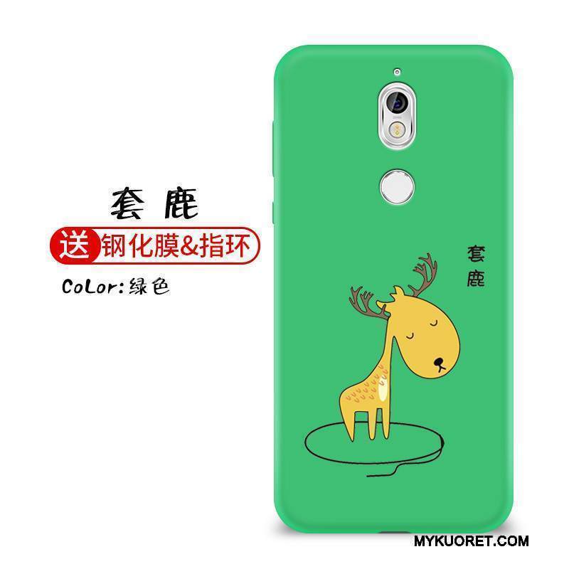 Kuori Nokia 7 Suojaus Puhelimen Kuoret Pesty Suede, Kotelo Nokia 7 Luova Jauhe Trendi