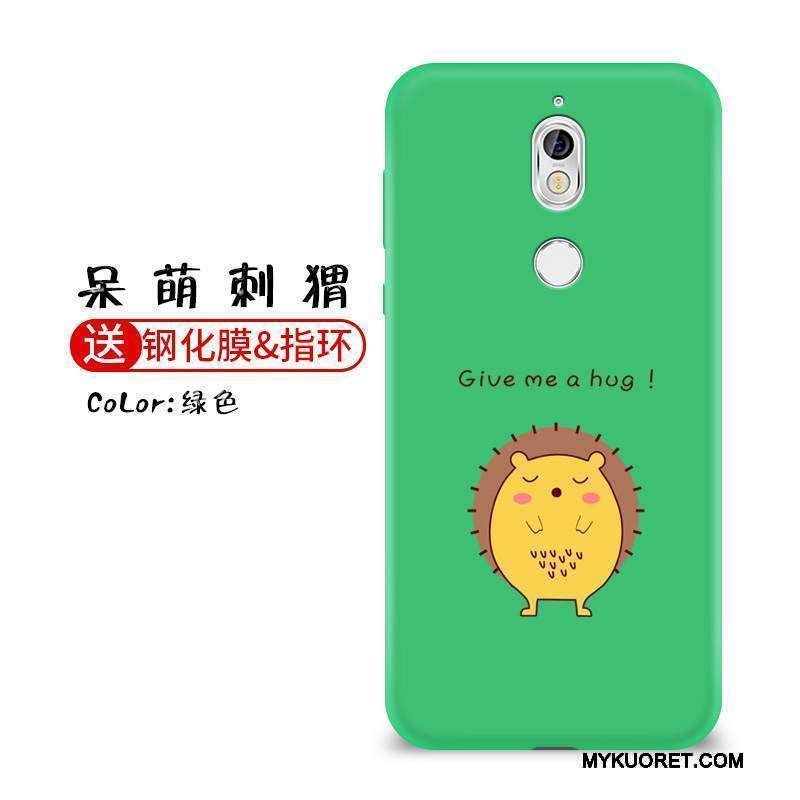 Kuori Nokia 7 Suojaus Puhelimen Kuoret Pesty Suede, Kotelo Nokia 7 Luova Jauhe Trendi