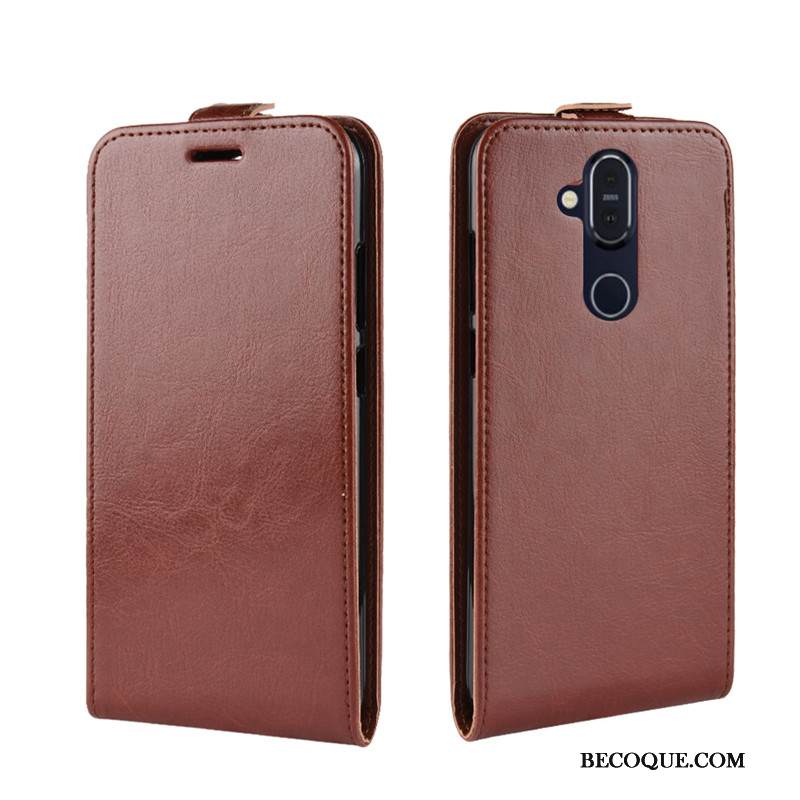 Kuori Nokia 8.1 Kuoret Murtumaton Puhelimen Kuoret, Kotelo Nokia 8.1 Suojaus Punainen