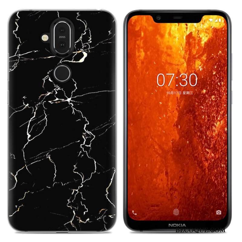 Kuori Nokia 8.1 Sarjakuva Jauhe Puhelimen Kuoret, Kotelo Nokia 8.1 Laukut Yksinkertainen Murtumaton
