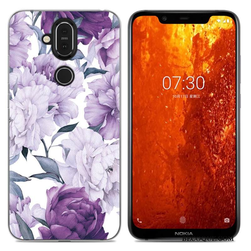 Kuori Nokia 8.1 Sarjakuva Jauhe Puhelimen Kuoret, Kotelo Nokia 8.1 Laukut Yksinkertainen Murtumaton