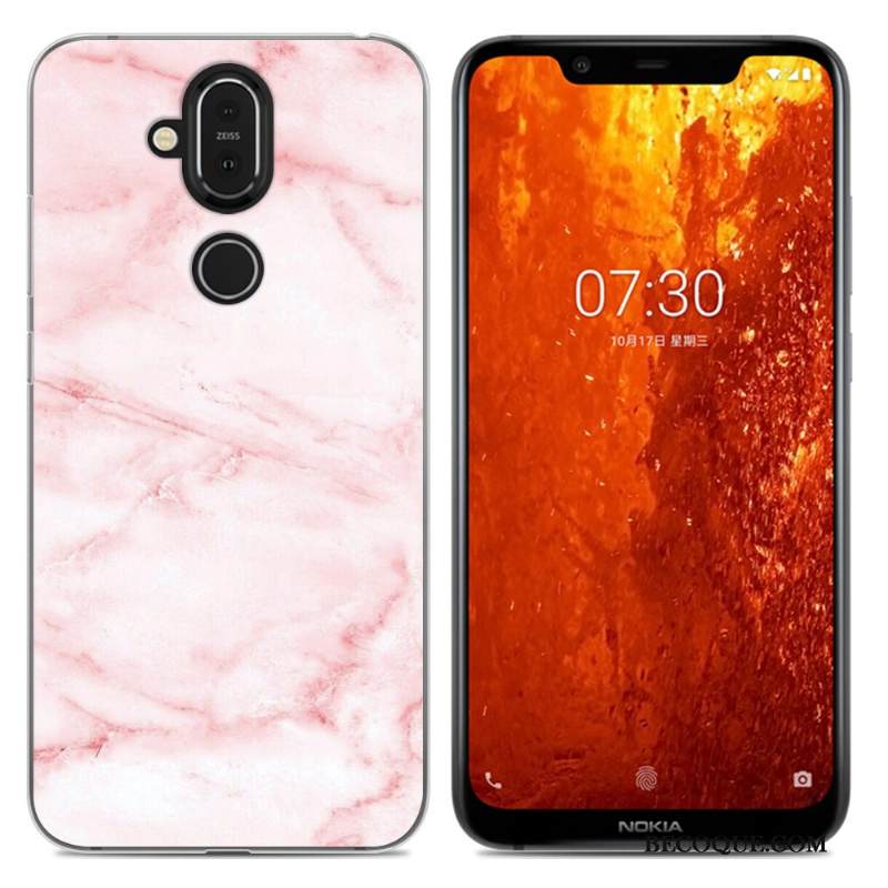 Kuori Nokia 8.1 Sarjakuva Jauhe Puhelimen Kuoret, Kotelo Nokia 8.1 Laukut Yksinkertainen Murtumaton