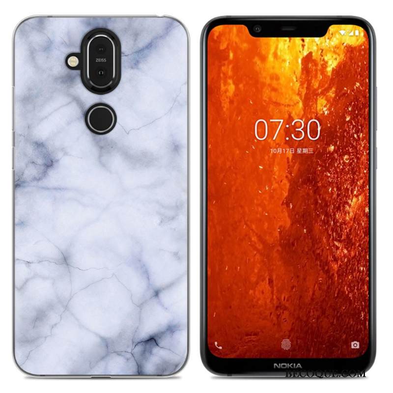 Kuori Nokia 8.1 Sarjakuva Jauhe Puhelimen Kuoret, Kotelo Nokia 8.1 Laukut Yksinkertainen Murtumaton