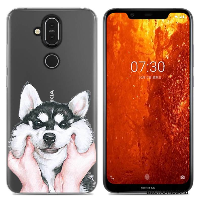 Kuori Nokia 8.1 Sarjakuva Jauhe Puhelimen Kuoret, Kotelo Nokia 8.1 Laukut Yksinkertainen Murtumaton