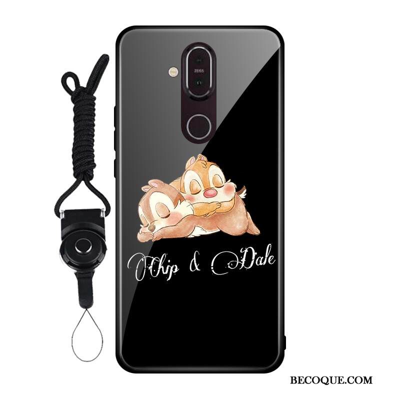 Kuori Nokia 8.1 Suojaus Lasi Jauhe, Kotelo Nokia 8.1 Muokata Puhelimen Kuoret