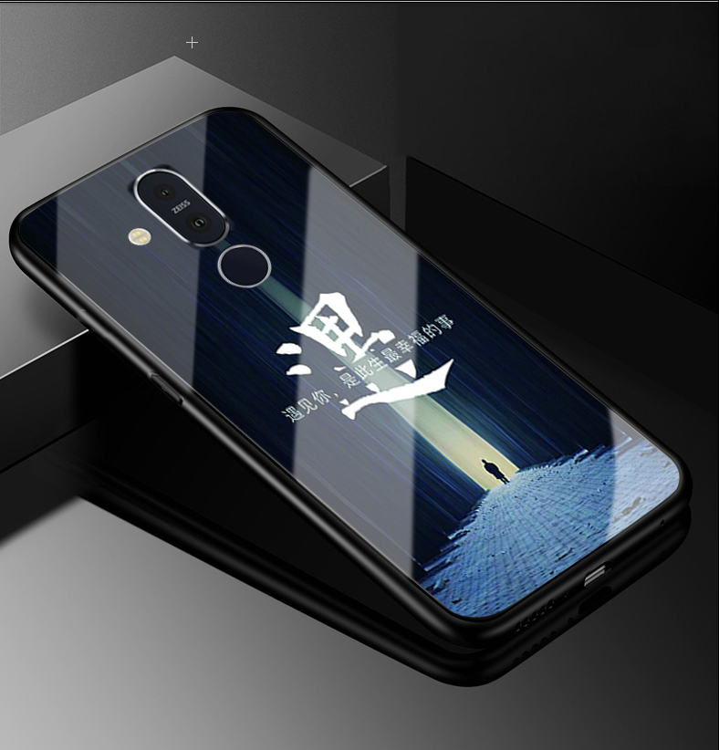 Kuori Nokia 8.1 Suojaus Puhelimen Kuoret Sininen, Kotelo Nokia 8.1