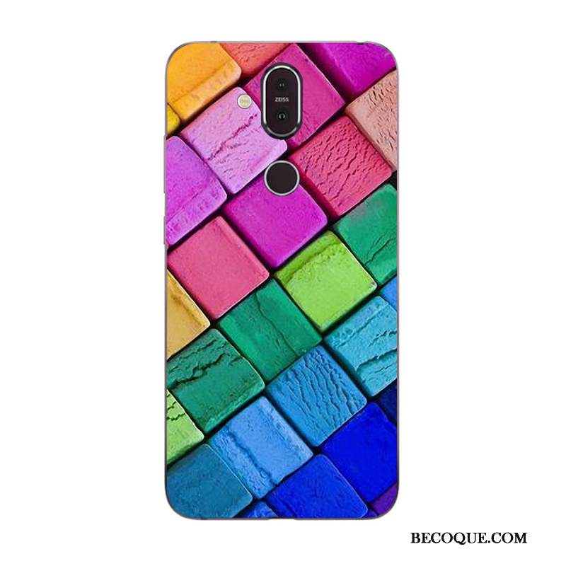 Kuori Nokia 8.1 Suojaus Vihreä Uusi, Kotelo Nokia 8.1 Maalaus Murtumaton