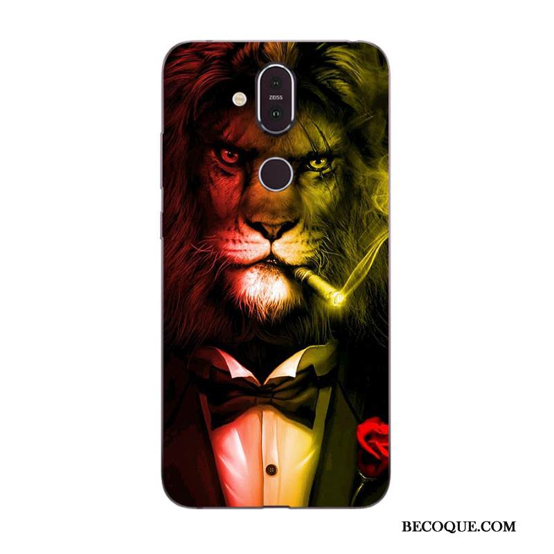 Kuori Nokia 8.1 Suojaus Vihreä Uusi, Kotelo Nokia 8.1 Maalaus Murtumaton