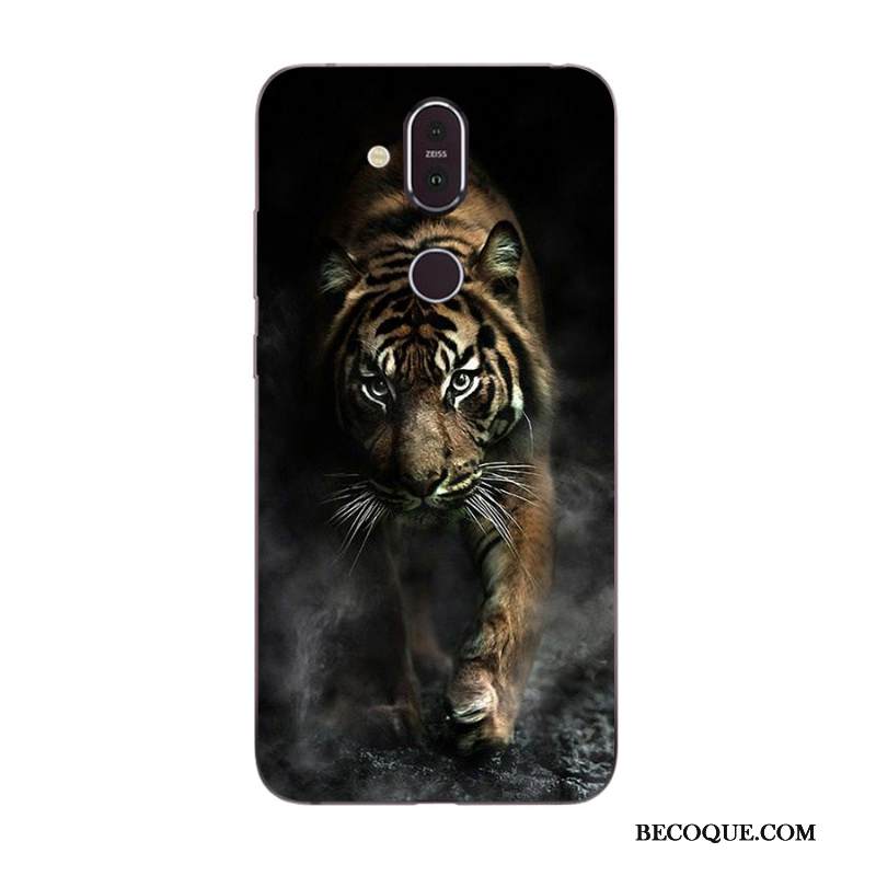 Kuori Nokia 8.1 Suojaus Vihreä Uusi, Kotelo Nokia 8.1 Maalaus Murtumaton