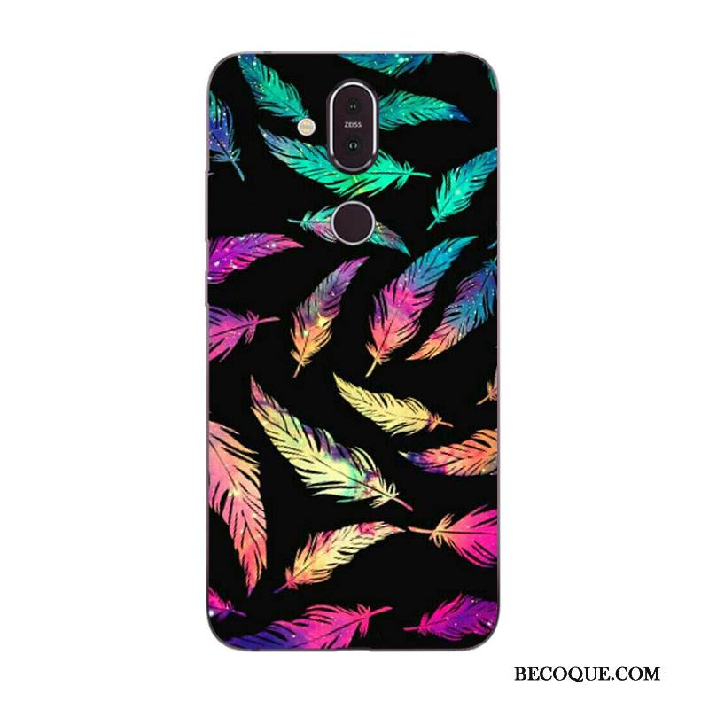 Kuori Nokia 8.1 Suojaus Vihreä Uusi, Kotelo Nokia 8.1 Maalaus Murtumaton