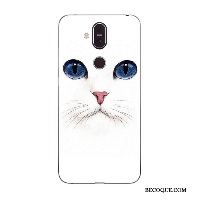 Kuori Nokia 8.1 Suojaus Vihreä Uusi, Kotelo Nokia 8.1 Maalaus Murtumaton