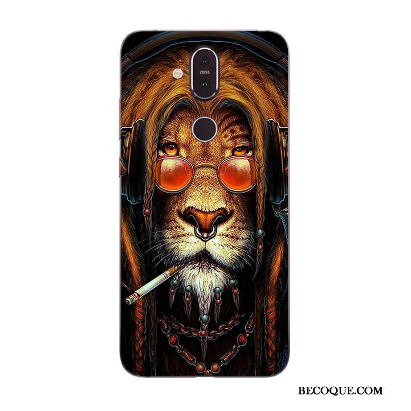 Kuori Nokia 8.1 Suojaus Vihreä Uusi, Kotelo Nokia 8.1 Maalaus Murtumaton