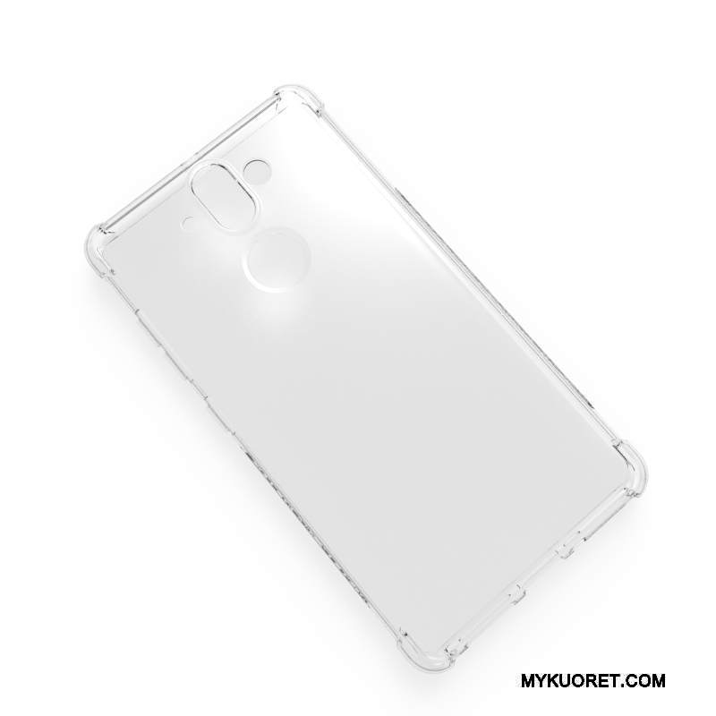 Kuori Nokia 8 Laukut Musta Pesty Suede, Kotelo Nokia 8 Suojaus Murtumaton Puhelimen Kuoret