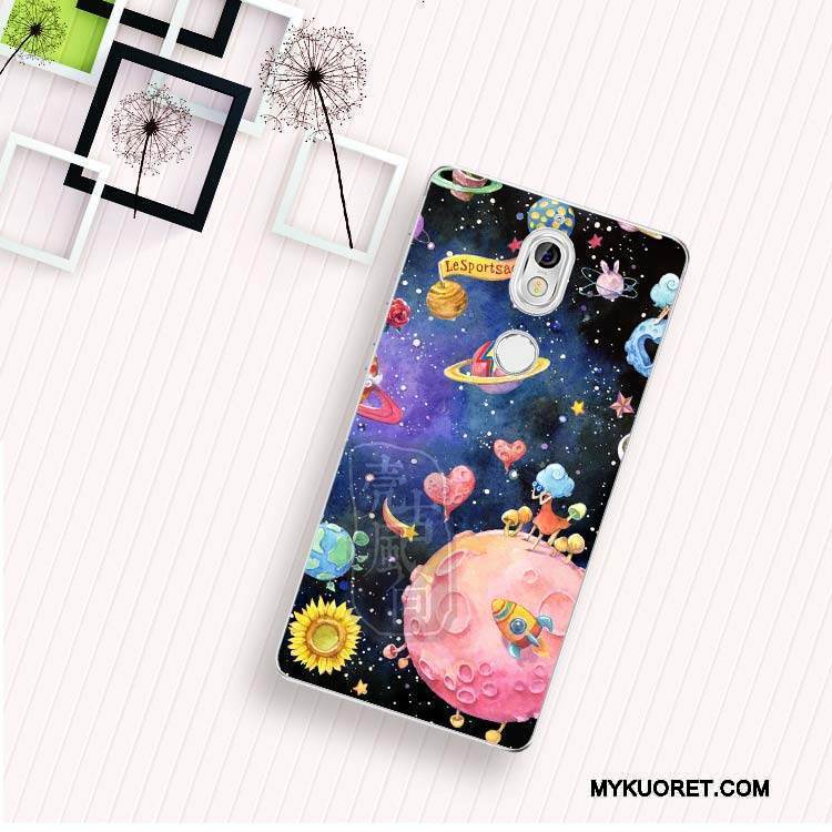 Kuori Nokia 8 Luova Läpinäkyvä Tähtitaivas, Kotelo Nokia 8 Monivärinen Kevyt Puhelimen Kuoret