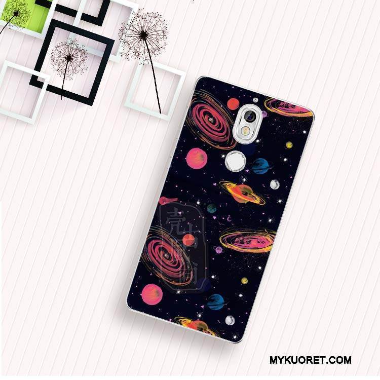 Kuori Nokia 8 Luova Läpinäkyvä Tähtitaivas, Kotelo Nokia 8 Monivärinen Kevyt Puhelimen Kuoret