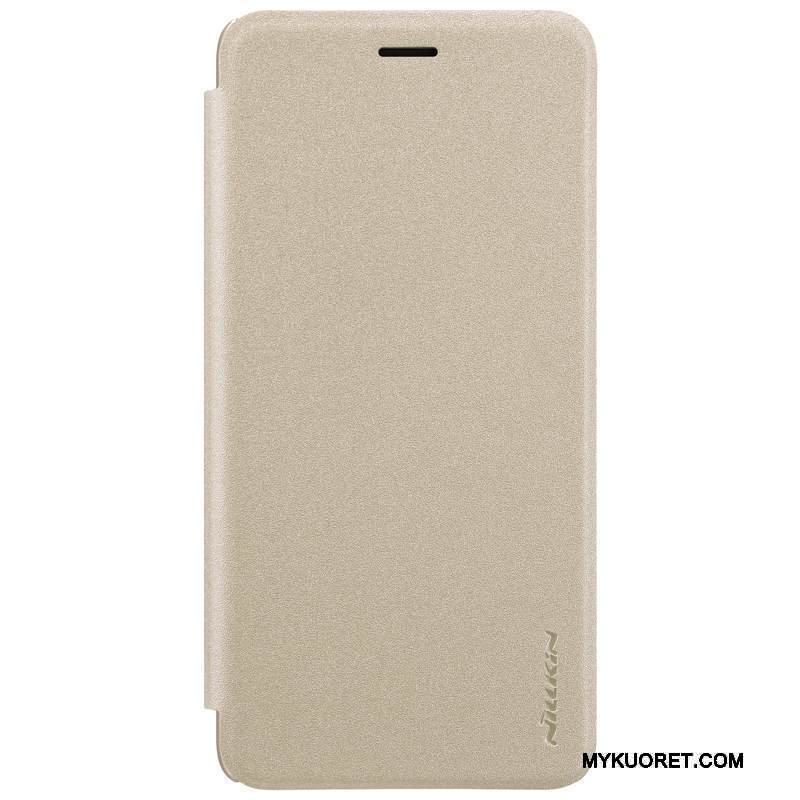 Kuori Nokia 8 Nahka Murtumaton Kulta, Kotelo Nokia 8 Suojaus Liiketoiminta Puhelimen Kuoret