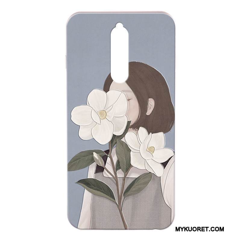 Kuori Nokia 8 Sarjakuva Kova Persoonallisuus, Kotelo Nokia 8 Luova Valkoinen Murtumaton