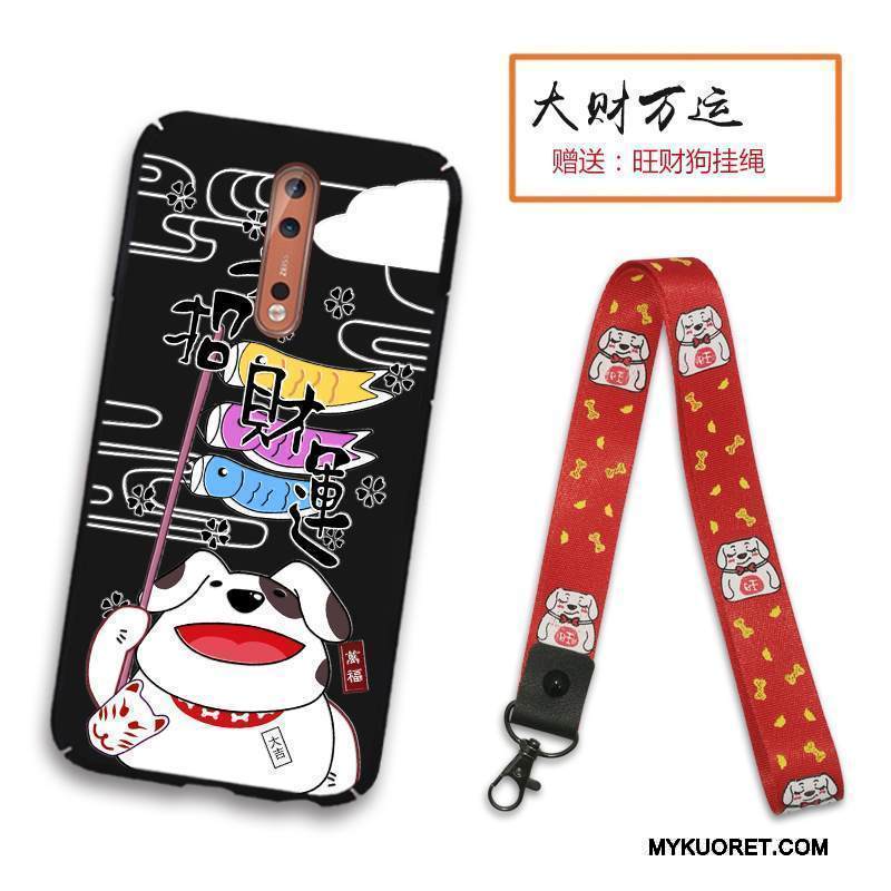 Kuori Nokia 8 Suojaus Kova Puhelimen Kuoret, Kotelo Nokia 8 Laukut Murtumaton Punainen