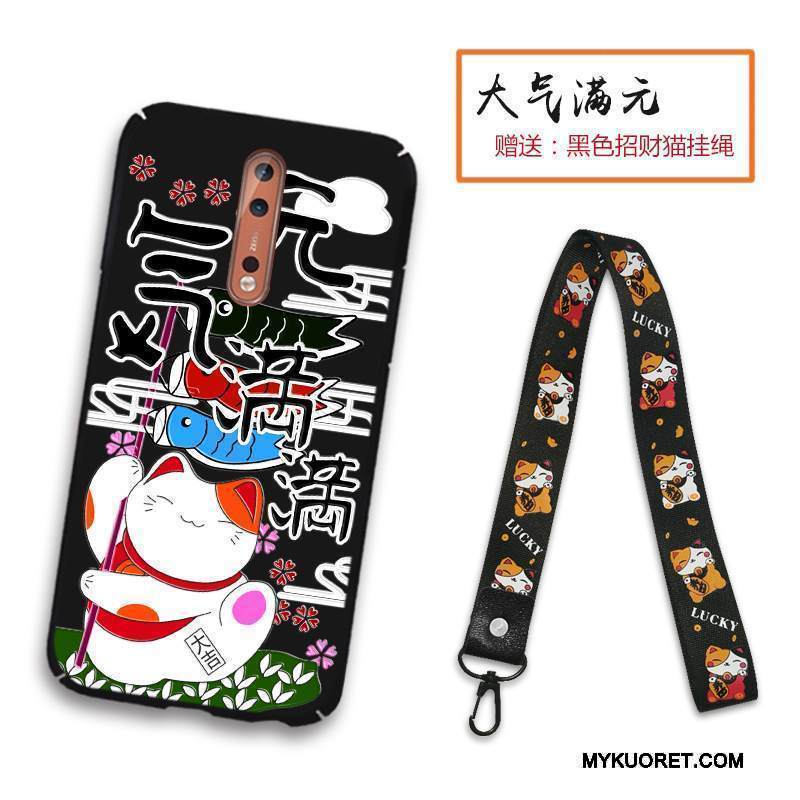 Kuori Nokia 8 Suojaus Kova Puhelimen Kuoret, Kotelo Nokia 8 Laukut Murtumaton Punainen