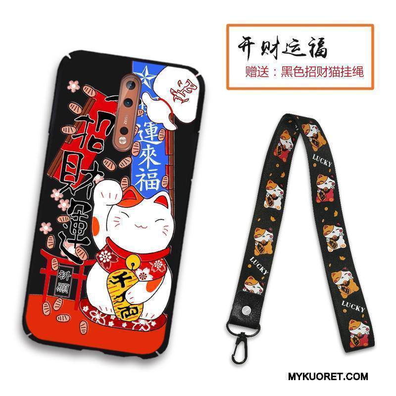 Kuori Nokia 8 Suojaus Kova Puhelimen Kuoret, Kotelo Nokia 8 Laukut Murtumaton Punainen