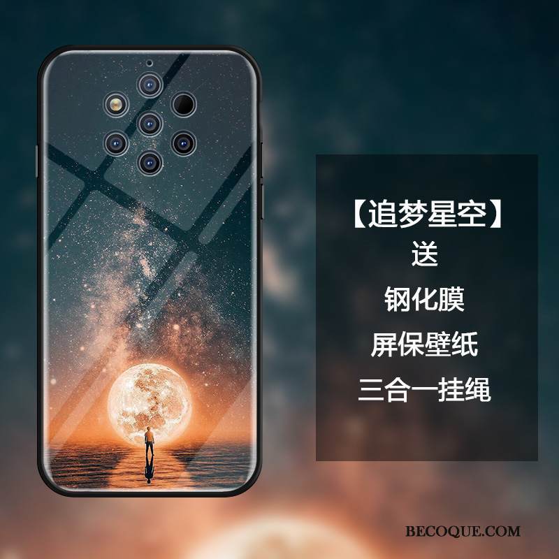 Kuori Nokia 9 Pureview Laukut Trendi Puhelimen Kuoret, Kotelo Nokia 9 Pureview Suojaus Tummansininen Unelma