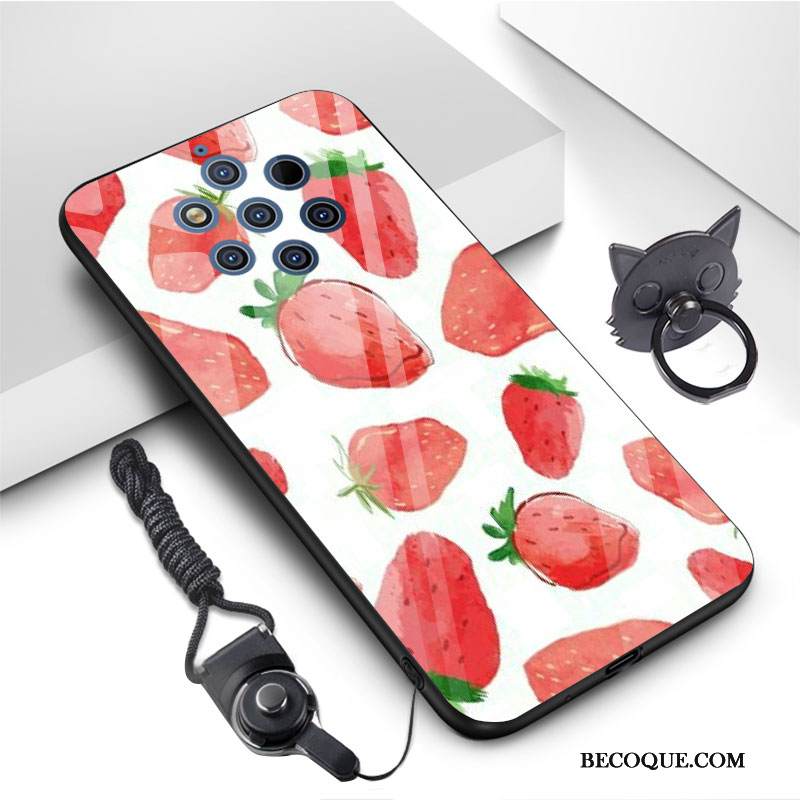 Kuori Nokia 9 Pureview Luova Lasi Murtumaton, Kotelo Nokia 9 Pureview Pehmeä Neste Puhelimen Kuoret Kustannukset