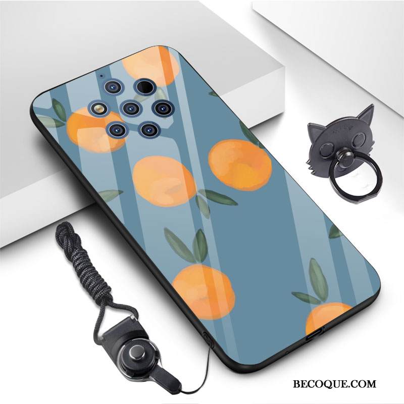 Kuori Nokia 9 Pureview Luova Lasi Murtumaton, Kotelo Nokia 9 Pureview Pehmeä Neste Puhelimen Kuoret Kustannukset
