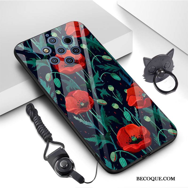 Kuori Nokia 9 Pureview Luova Lasi Murtumaton, Kotelo Nokia 9 Pureview Pehmeä Neste Puhelimen Kuoret Kustannukset