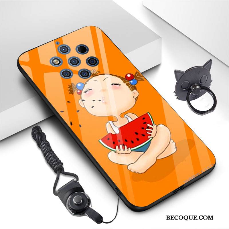 Kuori Nokia 9 Pureview Luova Lasi Murtumaton, Kotelo Nokia 9 Pureview Pehmeä Neste Puhelimen Kuoret Kustannukset