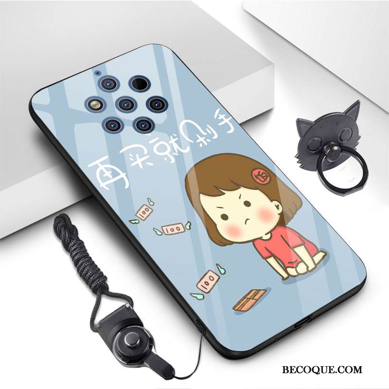 Kuori Nokia 9 Pureview Luova Lasi Murtumaton, Kotelo Nokia 9 Pureview Pehmeä Neste Puhelimen Kuoret Kustannukset