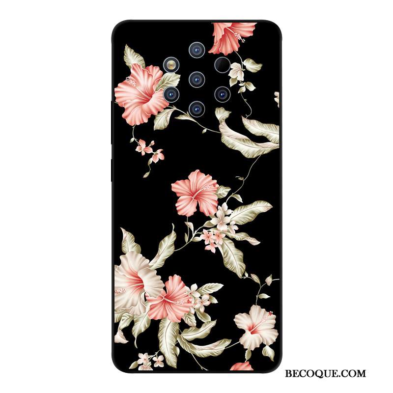 Kuori Nokia 9 Pureview Luova Murtumaton Kustannukset, Kotelo Nokia 9 Pureview Suojaus Puhelimen Kuoret Punainen