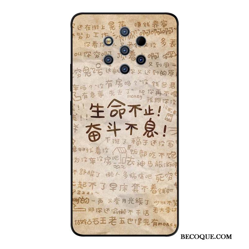 Kuori Nokia 9 Pureview Luova Murtumaton Kustannukset, Kotelo Nokia 9 Pureview Suojaus Puhelimen Kuoret Punainen