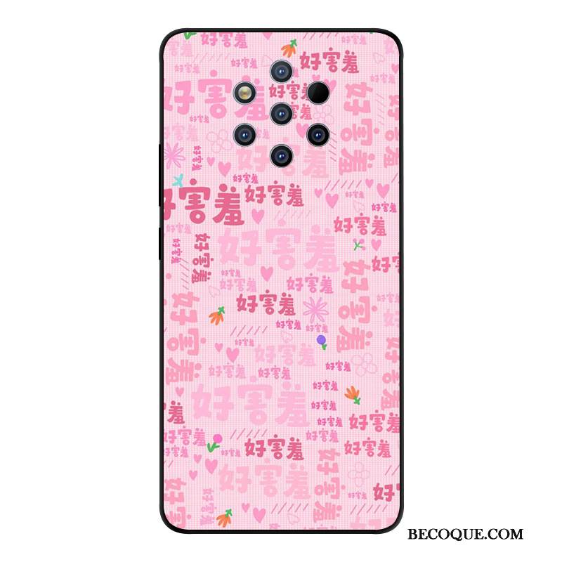 Kuori Nokia 9 Pureview Luova Murtumaton Kustannukset, Kotelo Nokia 9 Pureview Suojaus Puhelimen Kuoret Punainen