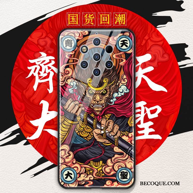 Kuori Nokia 9 Pureview Luova Trendi Persoonallisuus, Kotelo Nokia 9 Pureview Laukut Tide-brändi Lasi