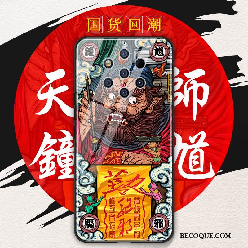 Kuori Nokia 9 Pureview Luova Trendi Persoonallisuus, Kotelo Nokia 9 Pureview Laukut Tide-brändi Lasi