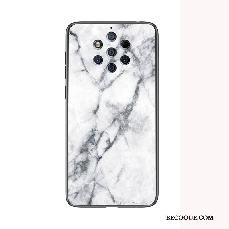 Kuori Nokia 9 Pureview Pehmeä Neste Karkaisu Kalvo, Kotelo Nokia 9 Pureview Suojaus Puhelimen Kuoret Lasi