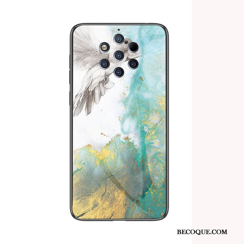 Kuori Nokia 9 Pureview Pehmeä Neste Karkaisu Kalvo, Kotelo Nokia 9 Pureview Suojaus Puhelimen Kuoret Lasi