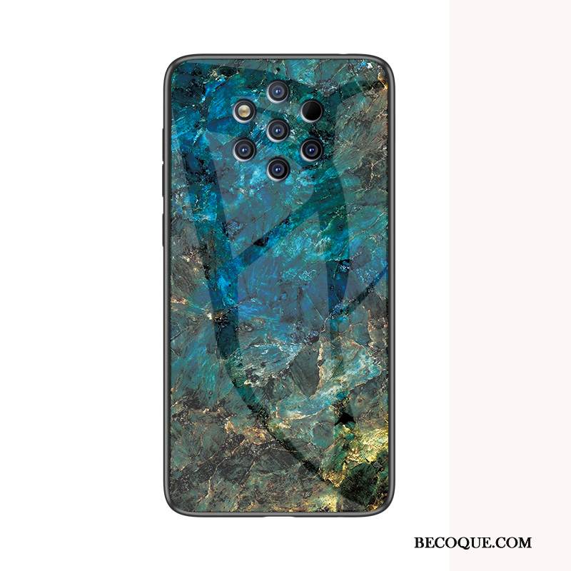 Kuori Nokia 9 Pureview Pehmeä Neste Karkaisu Kalvo, Kotelo Nokia 9 Pureview Suojaus Puhelimen Kuoret Lasi