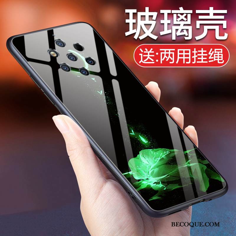 Kuori Nokia 9 Pureview Pehmeä Neste Persoonallisuus Karkaisu, Kotelo Nokia 9 Pureview Laukut Tuuli Murtumaton