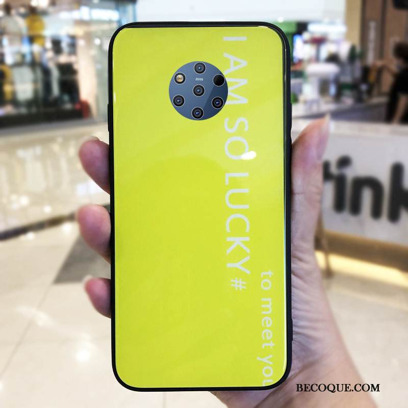 Kuori Nokia 9 Pureview Pehmeä Neste Vihreä Tavallinen, Kotelo Nokia 9 Pureview Tila Puhelimen Kuoret Pesty Suede