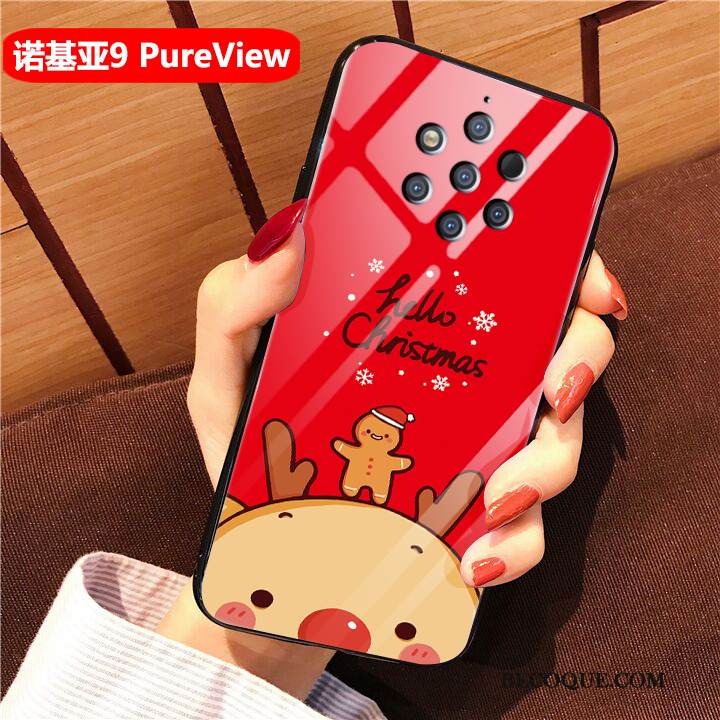 Kuori Nokia 9 Pureview Silikoni Kustannukset Murtumaton, Kotelo Nokia 9 Pureview Pehmeä Neste Lasi Puhelimen Kuoret