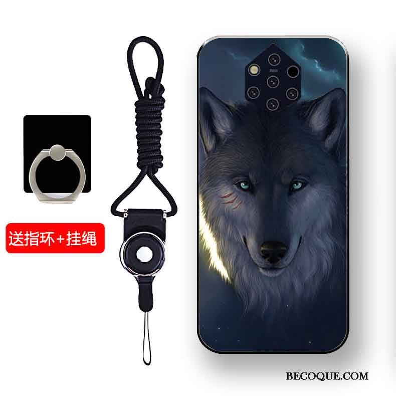 Kuori Nokia 9 Pureview Suojaus Murtumaton Tummansininen, Kotelo Nokia 9 Pureview Silikoni Puhelimen Kuoret