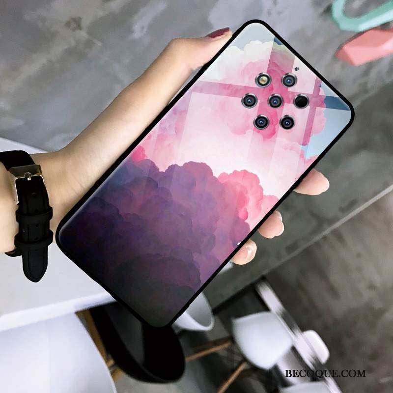 Kuori Nokia 9 Pureview Tuuli Sininen, Kotelo Nokia 9 Pureview Yksinkertainen Puhelimen Kuoret