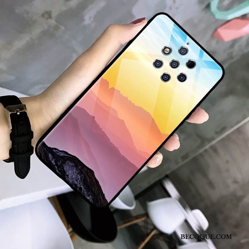 Kuori Nokia 9 Pureview Tuuli Sininen, Kotelo Nokia 9 Pureview Yksinkertainen Puhelimen Kuoret