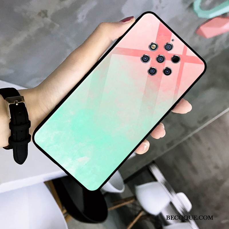 Kuori Nokia 9 Pureview Tuuli Sininen, Kotelo Nokia 9 Pureview Yksinkertainen Puhelimen Kuoret