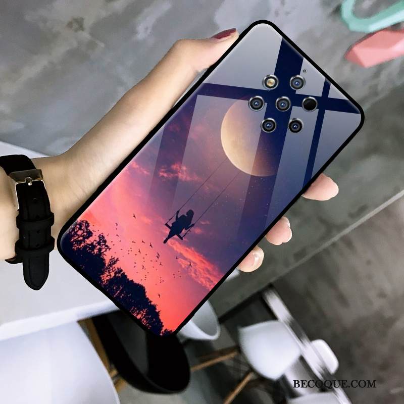 Kuori Nokia 9 Pureview Tuuli Sininen, Kotelo Nokia 9 Pureview Yksinkertainen Puhelimen Kuoret