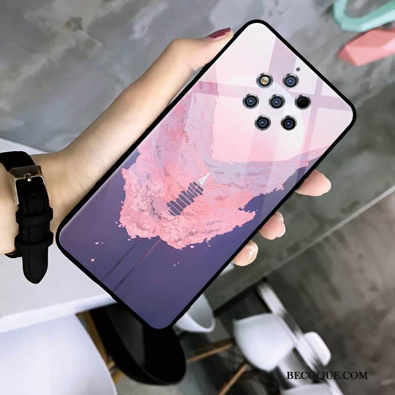 Kuori Nokia 9 Pureview Tuuli Sininen, Kotelo Nokia 9 Pureview Yksinkertainen Puhelimen Kuoret