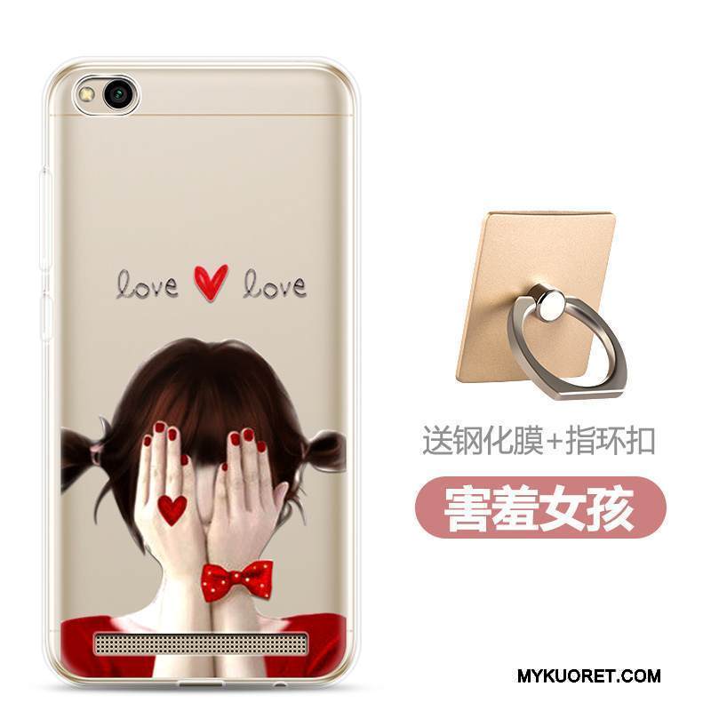 Kuori Redmi 5a Laukut Punainen Puhelimen Kuoret, Kotelo Redmi 5a Sarjakuva Pieni