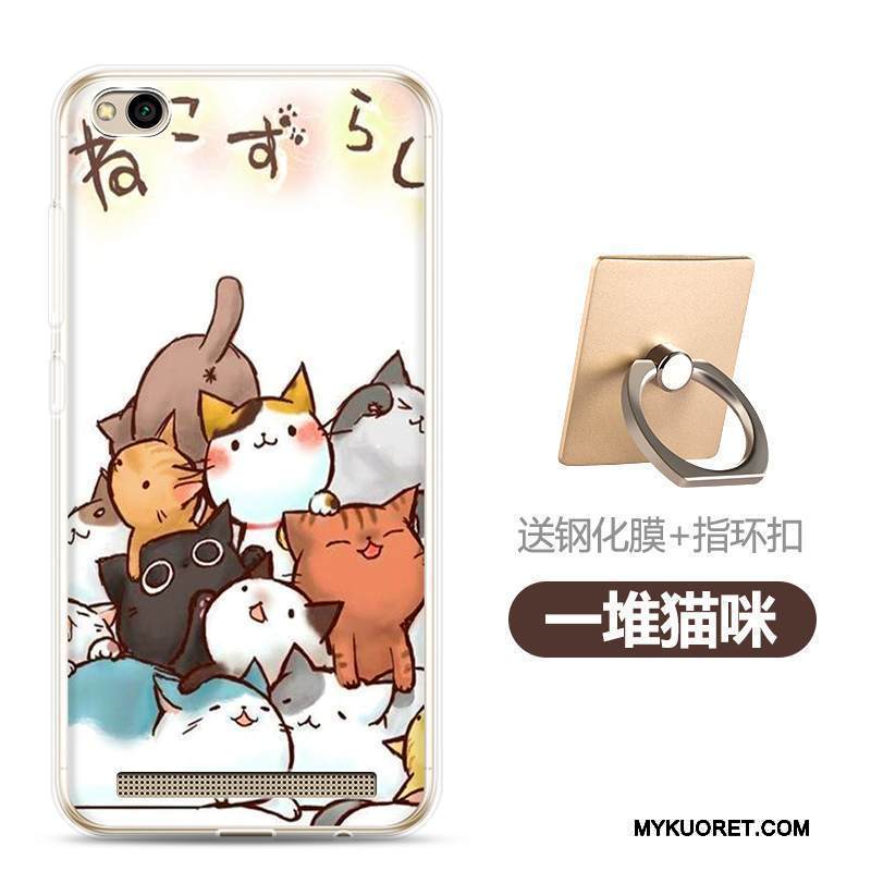 Kuori Redmi 5a Laukut Punainen Puhelimen Kuoret, Kotelo Redmi 5a Sarjakuva Pieni